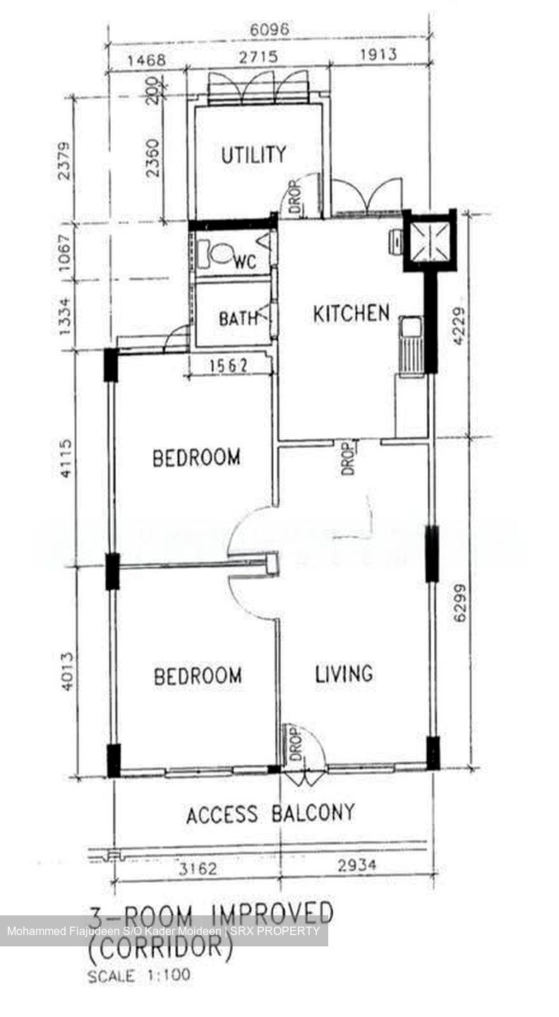 Blk 11 BOON KENG VILLE (Kallang/Whampoa), HDB 3 Rooms #635149451